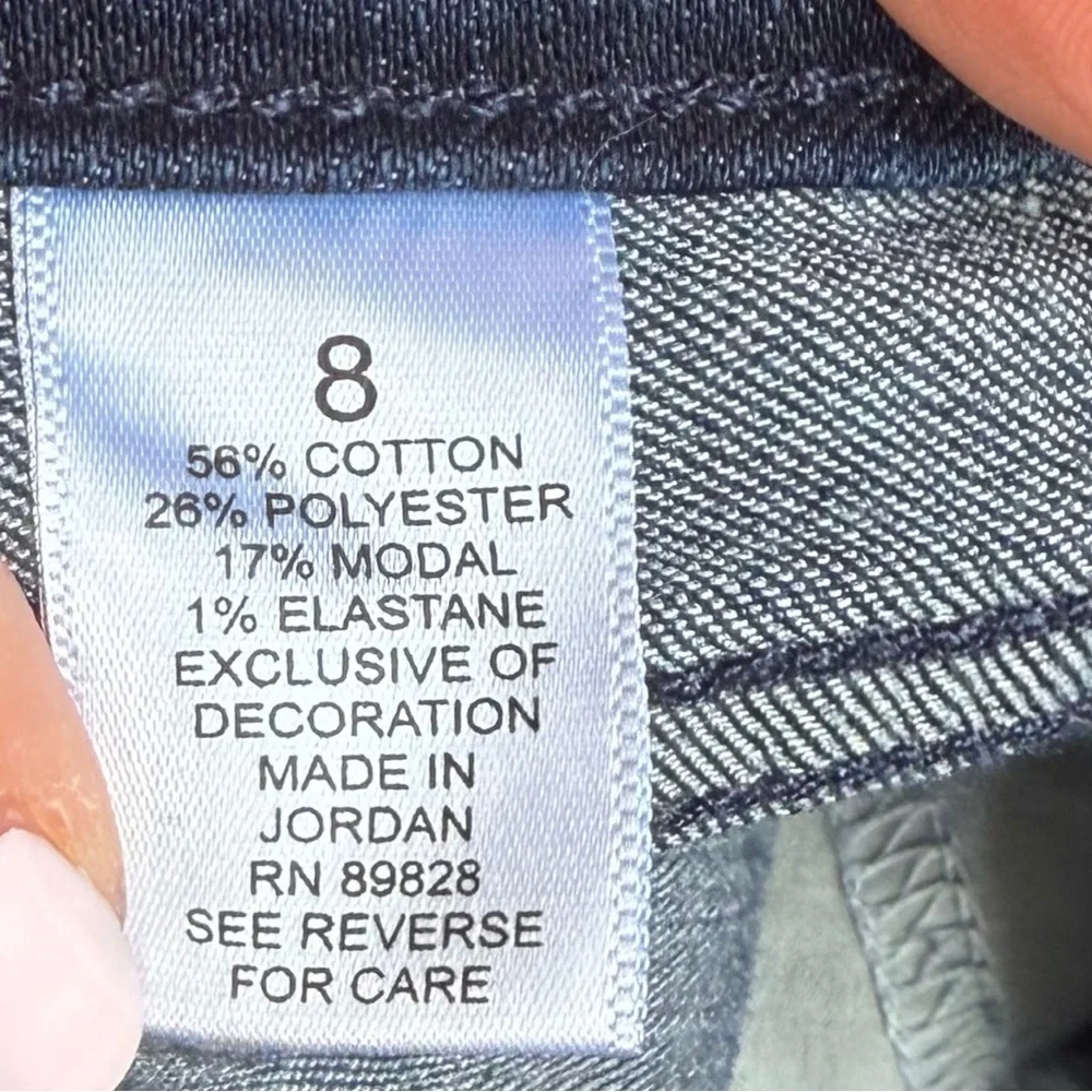 Martha Stewart Patchwork Textured Skinny Casual Jeans - Picture 10 of 10